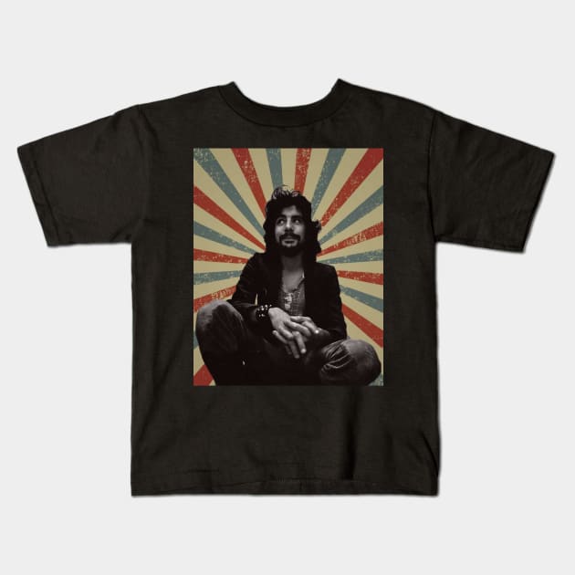 Cat Stevens Kids T-Shirt by LivingCapital 